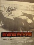 Programme cover of Sebring, 24/03/1956