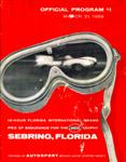 Programme cover of Sebring, 21/03/1959