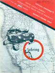Programme cover of Sebring, 26/03/1960