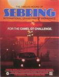 Programme cover of Sebring, 18/03/1978