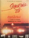 Programme cover of Sebring, 19/03/1983