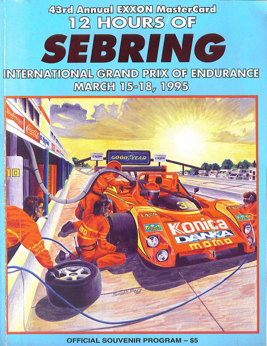 1995 IMSA GT Championship Programmes | The Motor Racing Programme 