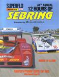 Programme cover of Sebring, 16/03/1996