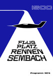 Programme cover of Sembach Air Base, 12/05/1974