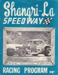 Programme cover of Shangri-La Speedway, 1971