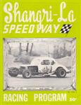 Programme cover of Shangri-La Speedway, 27/05/1972