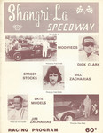Programme cover of Shangri-La Speedway, 22/05/1976
