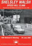 Programme cover of Shelsley Walsh Hill Climb, 07/07/2002