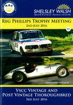 Programme cover of Shelsley Walsh Hill Climb, 02/07/2016