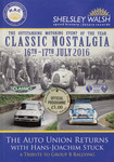 Programme cover of Shelsley Walsh Hill Climb, 17/07/2016