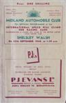 Programme cover of Shelsley Walsh Hill Climb, 25/09/1948