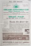 Programme cover of Shelsley Walsh Hill Climb, 10/06/1950
