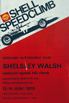Programme cover of Shelsley Walsh Hill Climb, 14/06/1970