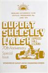 Programme cover of Shelsley Walsh Hill Climb, 06/1975