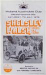 Programme cover of Shelsley Walsh Hill Climb, 07/07/1979
