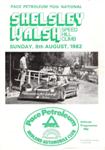 Programme cover of Shelsley Walsh Hill Climb, 08/08/1982