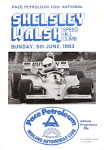 Programme cover of Shelsley Walsh Hill Climb, 05/06/1983