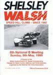 Programme cover of Shelsley Walsh Hill Climb, 09/05/1999
