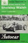 Programme cover of Shelsley Walsh Hill Climb, 14/06/1959