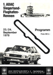 Programme cover of Siegerlandring, 24/09/1978