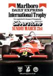 Programme cover of Silverstone Circuit, 21/03/1982