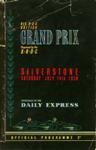 Programme cover of Silverstone Circuit, 14/07/1956