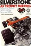 Programme cover of Silverstone Circuit, 15/08/1970