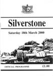 Programme cover of Silverstone Circuit, 18/03/2000
