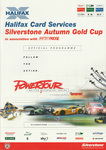 Programme cover of Silverstone Circuit, 08/10/2000