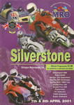 Programme cover of Silverstone Circuit, 08/04/2001