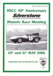 Programme cover of Silverstone Circuit, 21/05/2006