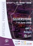 Programme cover of Silverstone Circuit, 08/06/2008