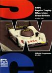 Programme cover of Silverstone Circuit, 10/05/1992