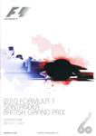 Programme cover of Silverstone Circuit, 11/07/2010