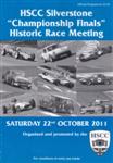 Programme cover of Silverstone Circuit, 22/10/2011