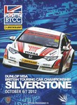 Programme cover of Silverstone Circuit, 07/10/2012