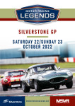 Programme cover of Silverstone Circuit, 23/10/2022
