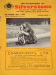 Programme cover of Silverstone Circuit, 08/10/1949