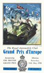 Programme cover of Silverstone Circuit, 13/05/1950