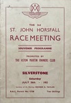 Programme cover of Silverstone Circuit, 26/07/1952