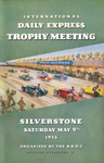 Programme cover of Silverstone Circuit, 09/05/1953