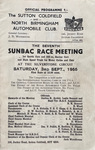 Programme cover of Silverstone Circuit, 03/09/1955
