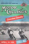 Programme cover of Silverstone Circuit, 14/04/1956