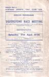 Programme cover of Silverstone Circuit, 21/04/1956