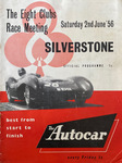 Programme cover of Silverstone Circuit, 02/06/1956