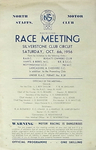 Programme cover of Silverstone Circuit, 06/10/1956