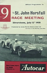 Programme cover of Silverstone Circuit, 12/07/1958