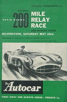 Programme cover of Silverstone Circuit, 23/05/1959