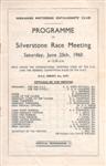 Programme cover of Silverstone Circuit, 25/06/1960