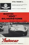 Programme cover of Silverstone Circuit, 13/05/1961